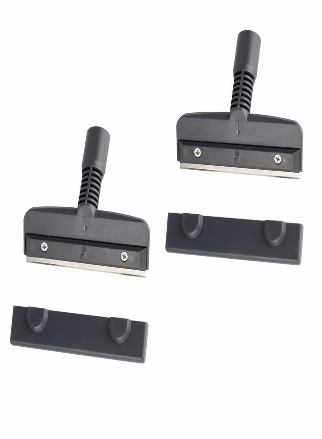 UPETTOOLS Aquarium Cleaning Tool Algae Scraper Replacement Scraper 2PCS - Image 1